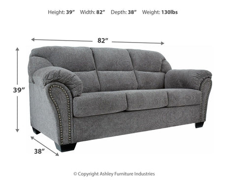 Allmaxx - Sofa - Pewter