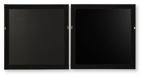 Winbrook - Wall Art Set (Set of 2) - Gray / Tan / Gold Finish