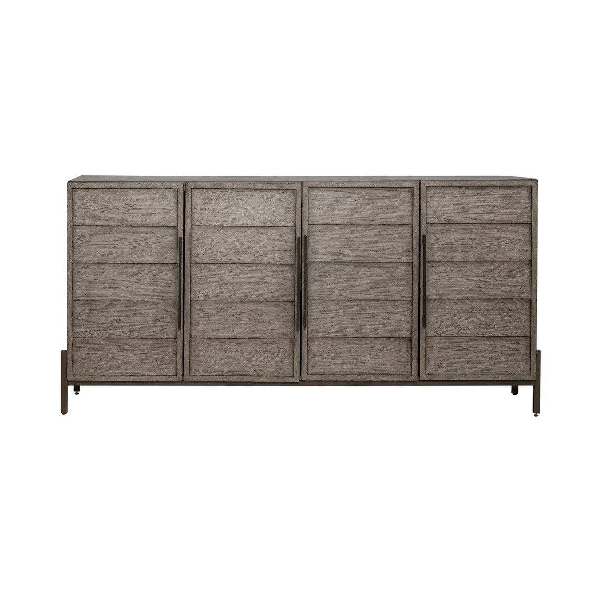 Pelicans Buff - 74" Accent TV Console - Gray