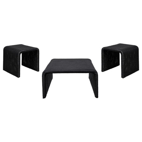 Cahya - Rattan Coffee And End Table Set