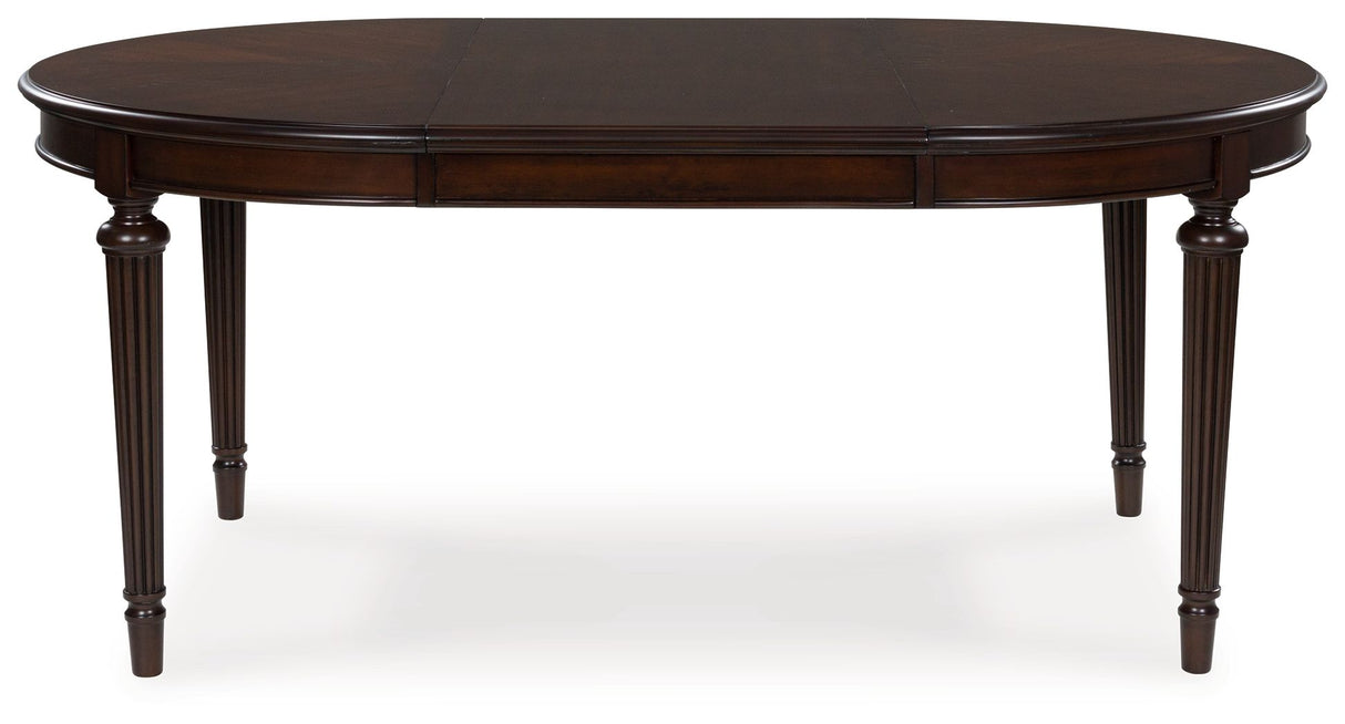Lavinton - Oval Dining Room Extension Table - Brown