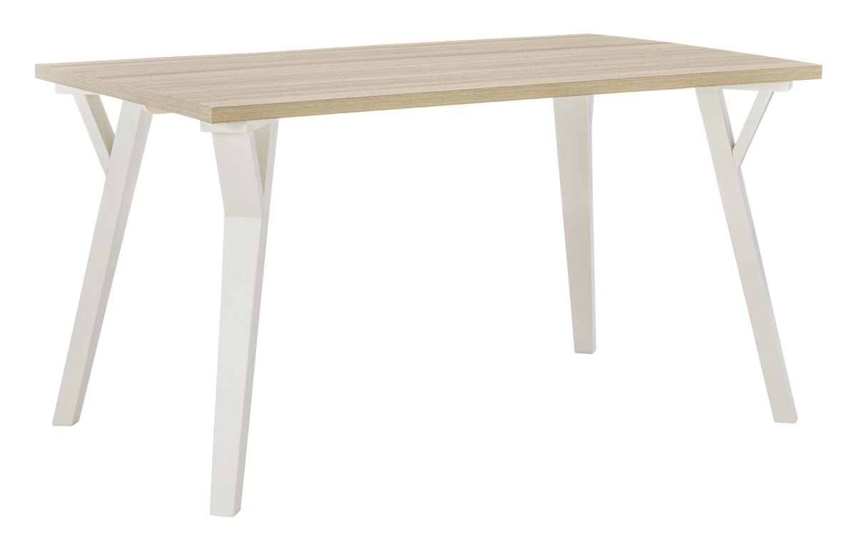 Grannen - Rectangular Dining Room Table - White