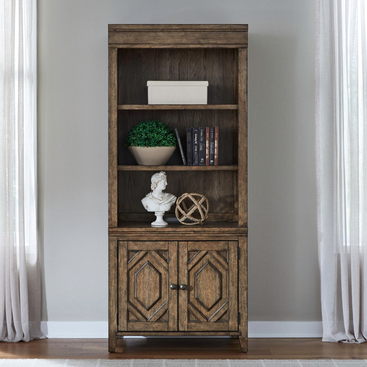 Carolina Park - Bunching Bookcase - Brown