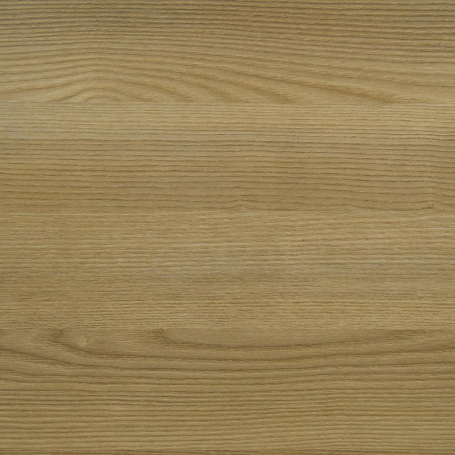 Hyland Dresser Mirror – Natural Finish Bedroom Mirror with Modern Italian Design, Durable Melamine Frame, White Accent Panels, Reflective & Stylish