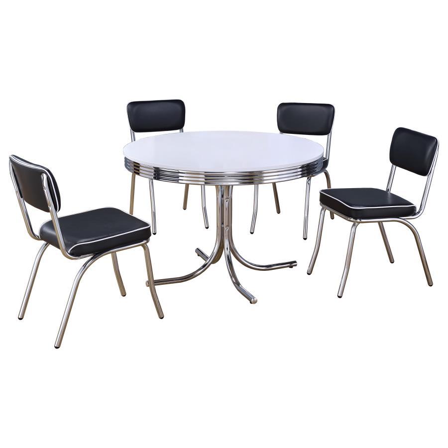 Retro - Round Dining Table Set
