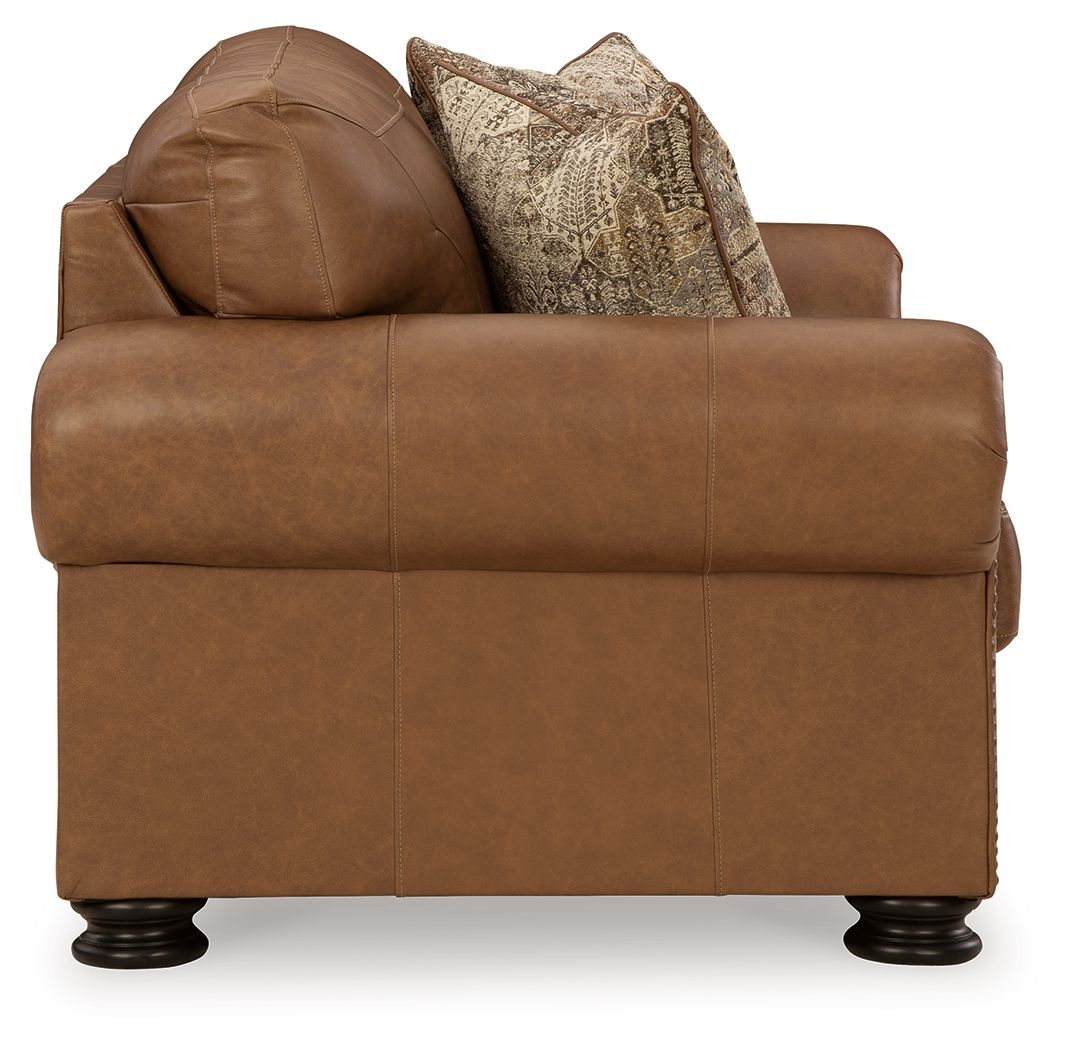 Carianna - Loveseat - Caramel