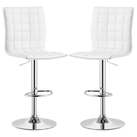 Ashbury - Upholstered Adjustable Bar Stool (Set of 2)
