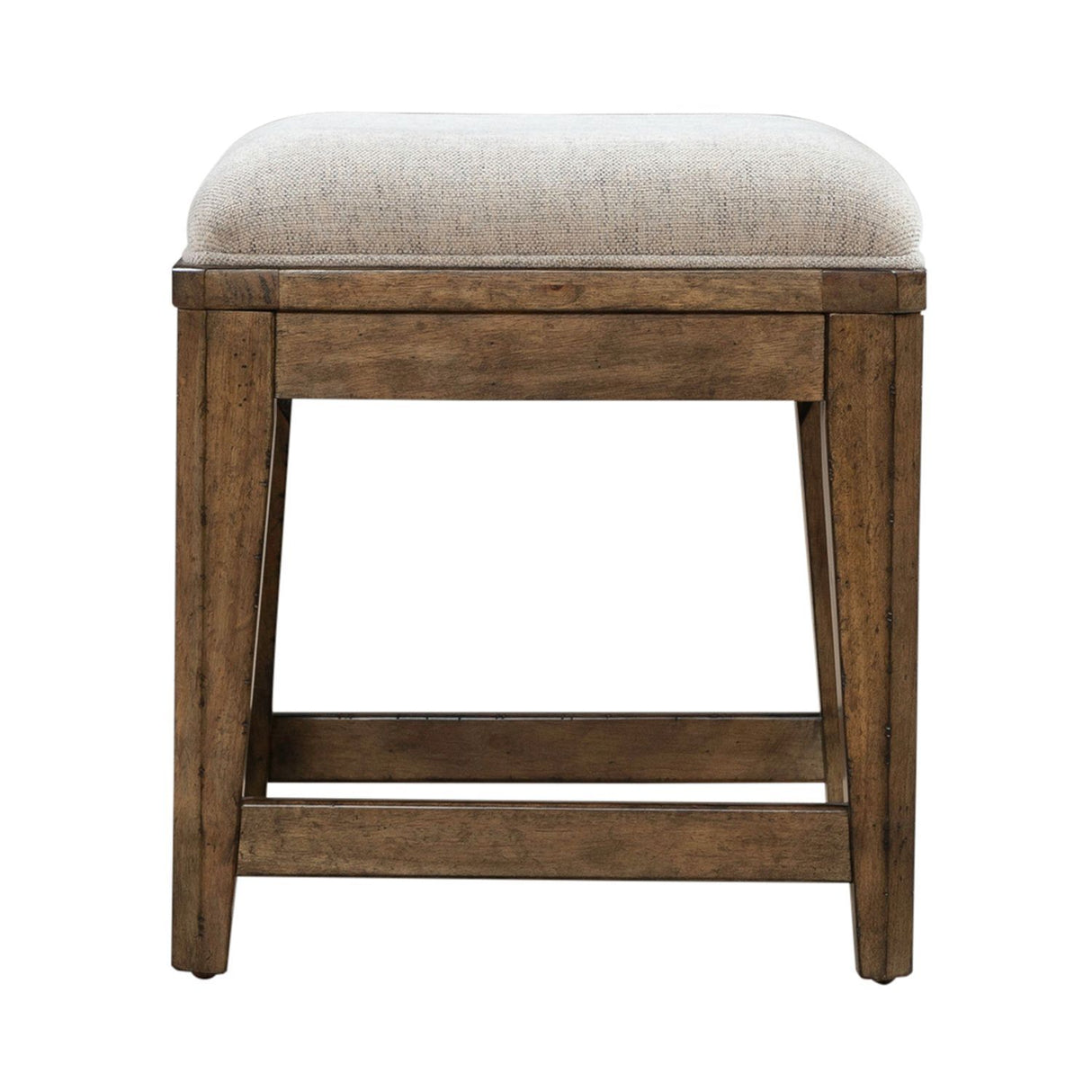 Carolina Park - Upholstered Console Stool - Brown