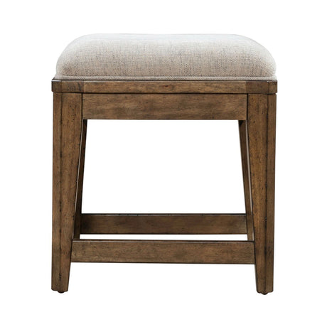 Carolina Park - Upholstered Console Stool - Brown