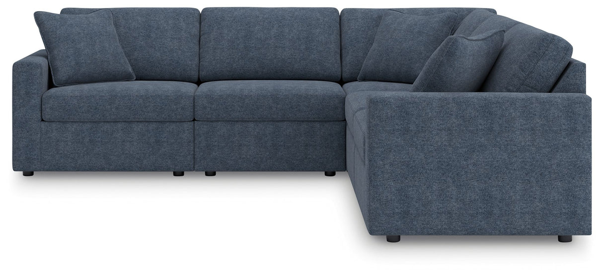 Modmax - 5-Piece Sectional - Fabric - Ink