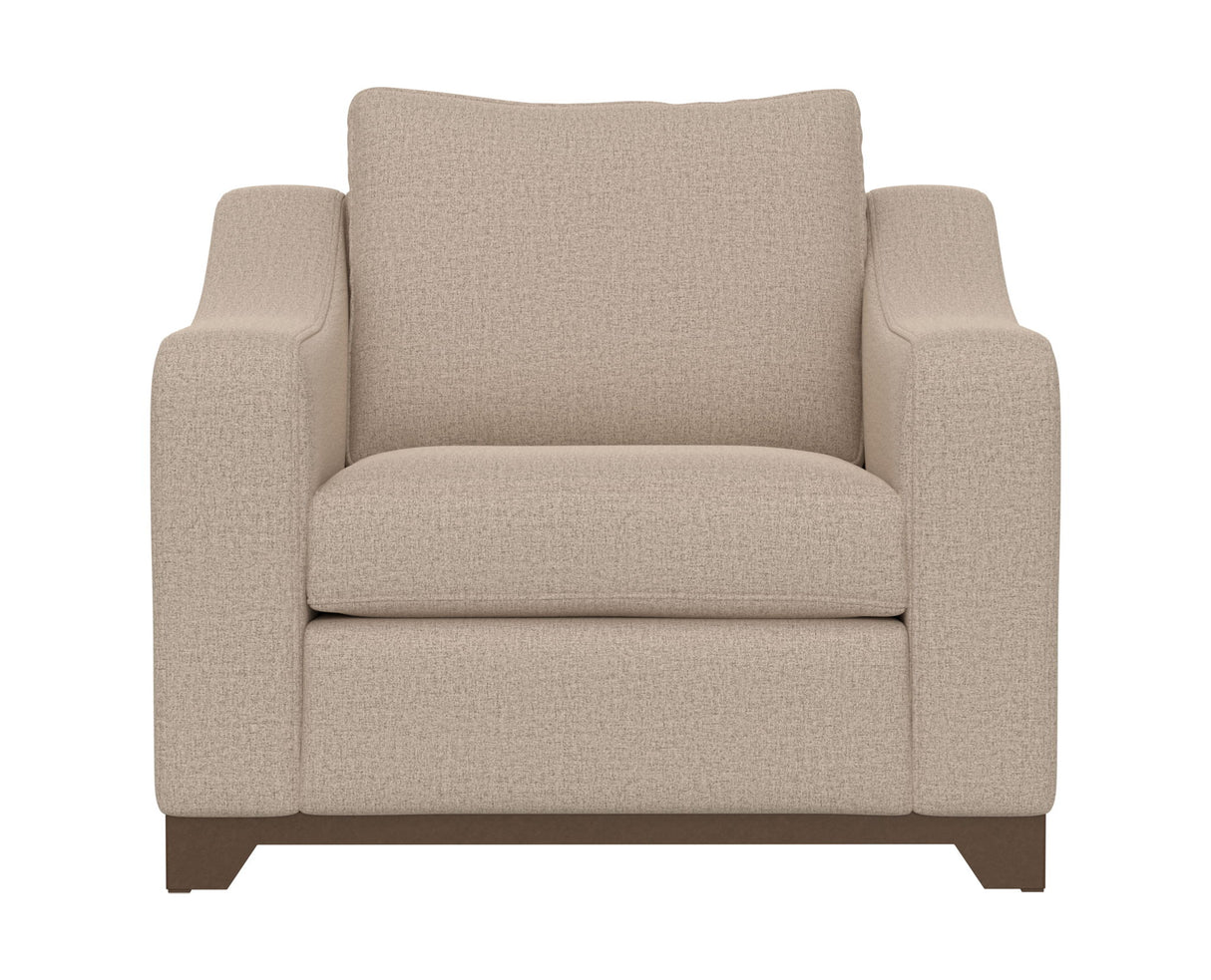 Natural Parota - Armchair - Capuccino Brown