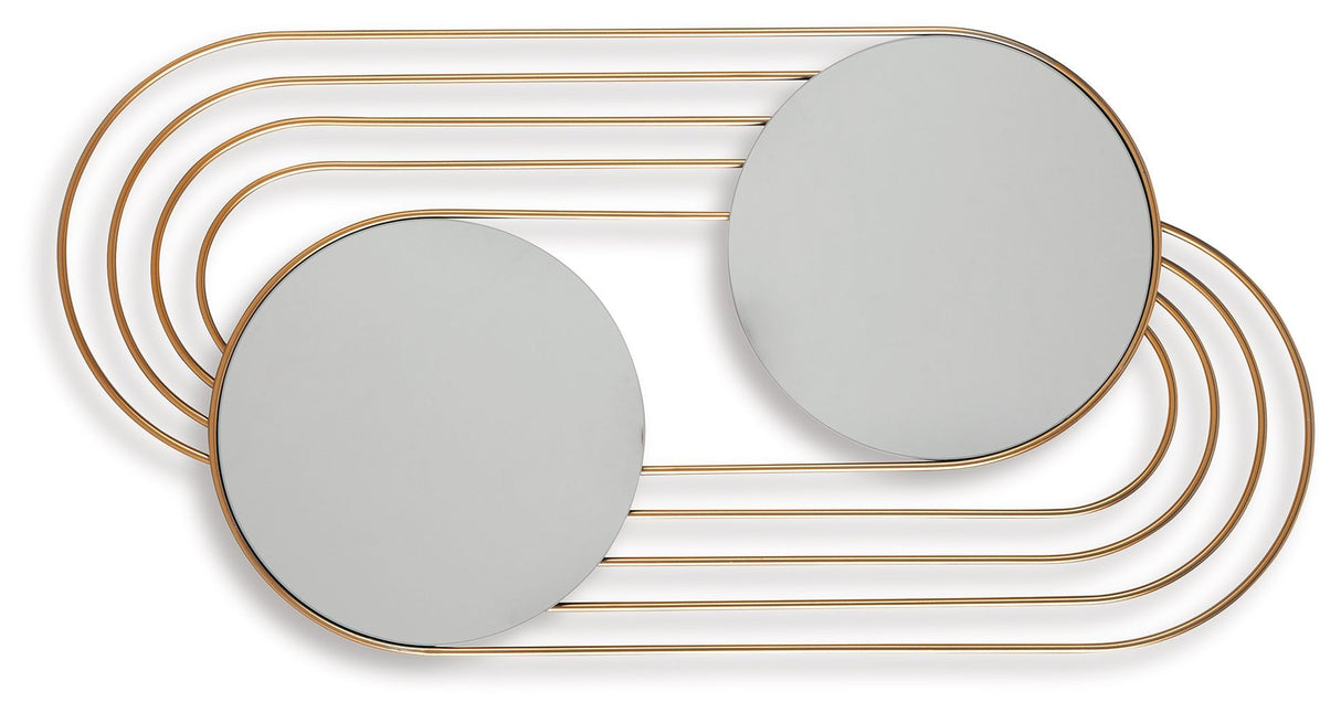 Warrenley - Accent Mirror - Gold Finish