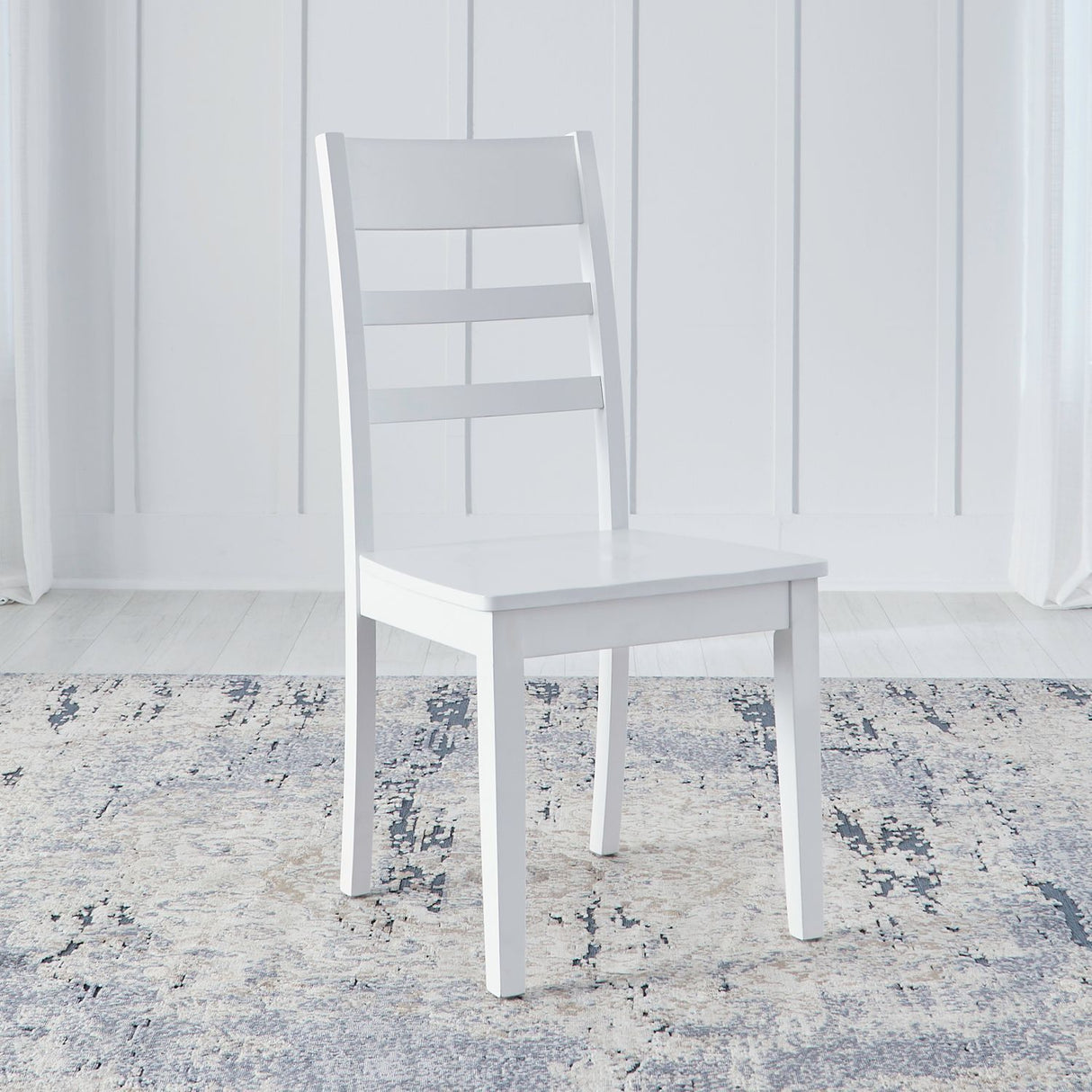 Landale - Ladderback Side Chair (RTA) - White
