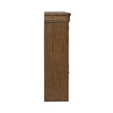 Carolina Park - Credenza Hutch - Brown