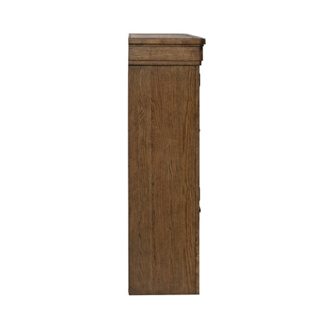 Carolina Park - Credenza Hutch - Brown