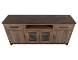 Natural Parota - TV Stand - Rich Brown