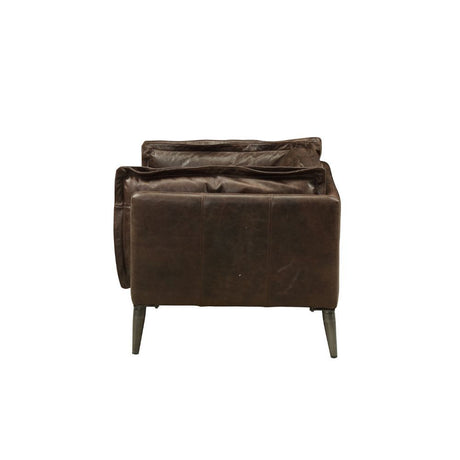 Porchester - Chair - Distress Chocolate Top Grain Leather