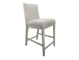 Sahara - Barstool (Set of 2) - Light Cream