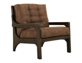 Black Balam - Upholstered Armchair - Woodsy Brown
