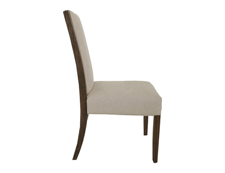 Black Verona - Upholstered Chair (Set of 2) - Ivory