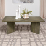 Andando - Rectangular Solid Wood Coffee Table - Mango Brown