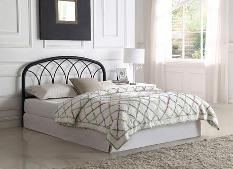 Anderson - Metal Queen / Full Open Frame Headboard - Black