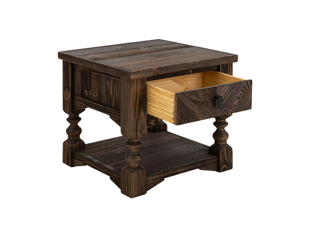 Dutton - Table - Caramel Brown