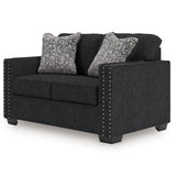 Jasmine Peaks - Coal - Loveseat