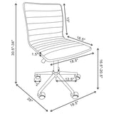 Chryses - Adjustable Height Slim Office Chair