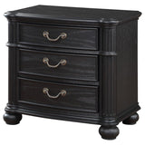Celina - 3-Drawer Nightstand - Black
