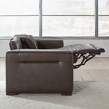 Deacon - 2 Piece Sofa - Boston Charcoal Leather