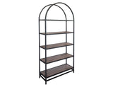 Blacksmith - Bookcase - Truffle Brown / Oil Black