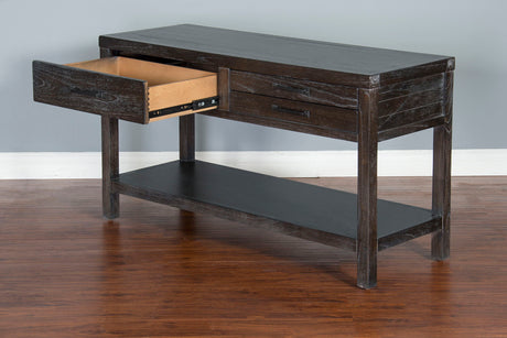 Dundee - Sofa / Console Table - Dark Brown