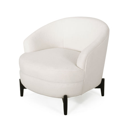 Elegant Barrel Style Club Chair