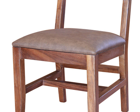 Parota - Ladder Back Chair - Cinnamon Brown