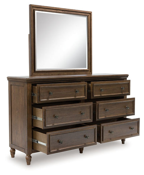 Sturlayne - Brown - Dresser And Mirror