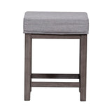 Tanners Creek - Upholstered Console Stool (3 Piece Set) - Dark Gray