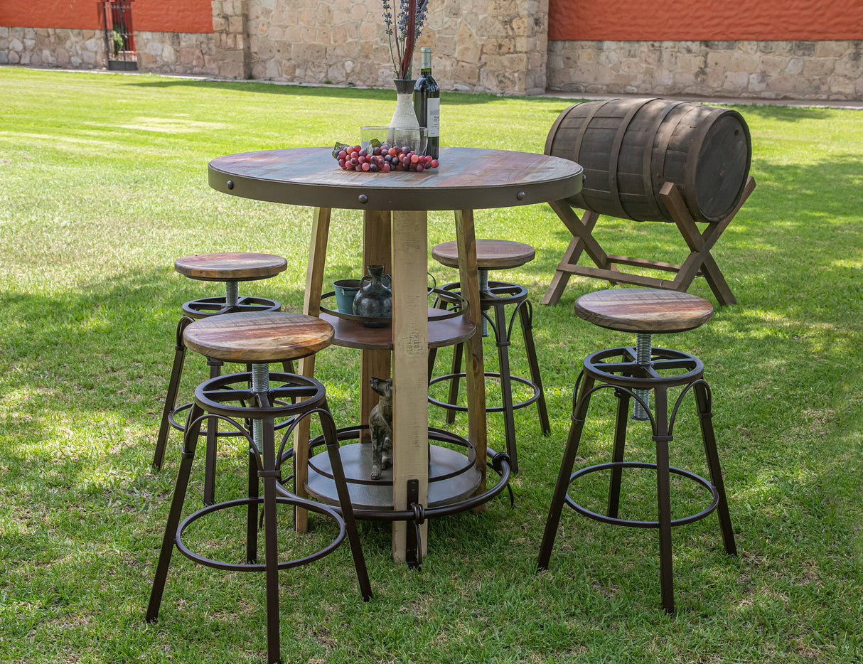 Antique - Bistro Barrel Table