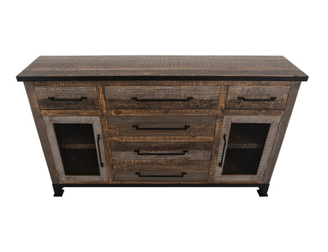 Antique Gray - Buffet - Gray / Brown