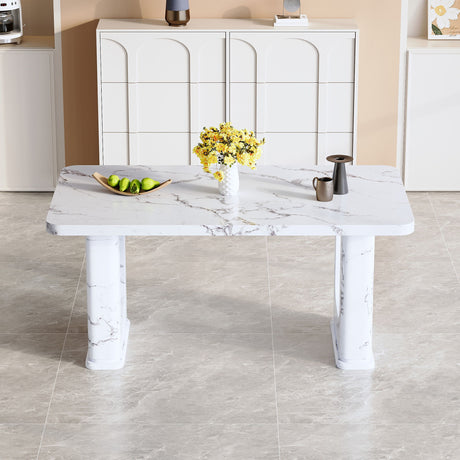 Stylish Versatile Textured Dining Table