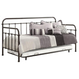 Livingston - Daybed With Trundle - Dark Bronze