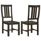 Calandra - Slat Back Side Chairs (Set of 2) - Vintage Java