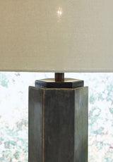 Dirkton - Antique Pewter Finish - Metal Table Lamp