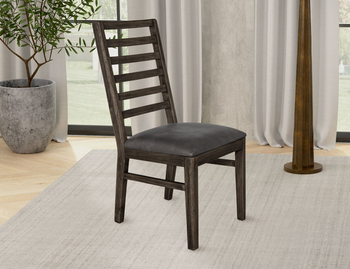 Black Balam - Chair (Set of 2) - Oil Black