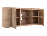 White Balam - TV Stand - Ivory White