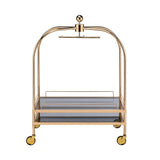 Bryna - Serving Cart - Gold