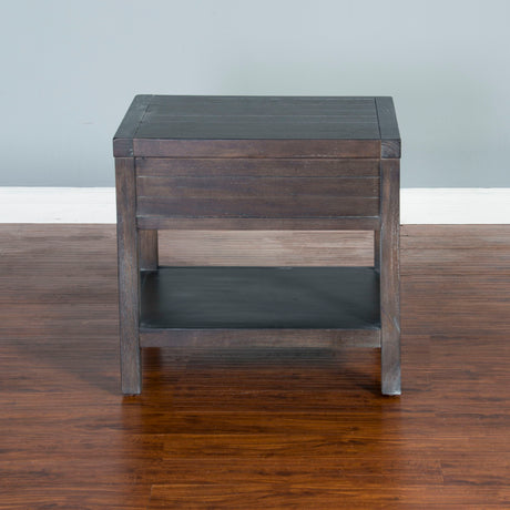 Dundee - End Table - Dark Brown