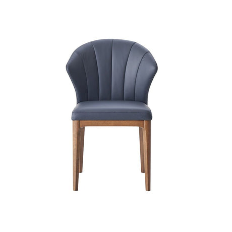 Seraphyne - Side Chair (Set of 2) - Slate & Walnut