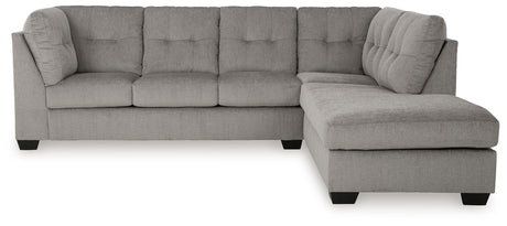 Lanelly - Alloy - 2-Piece Sectional With Raf Corner Chaise