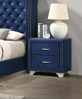 Melody - 2-Drawer Upholstered Nightstand